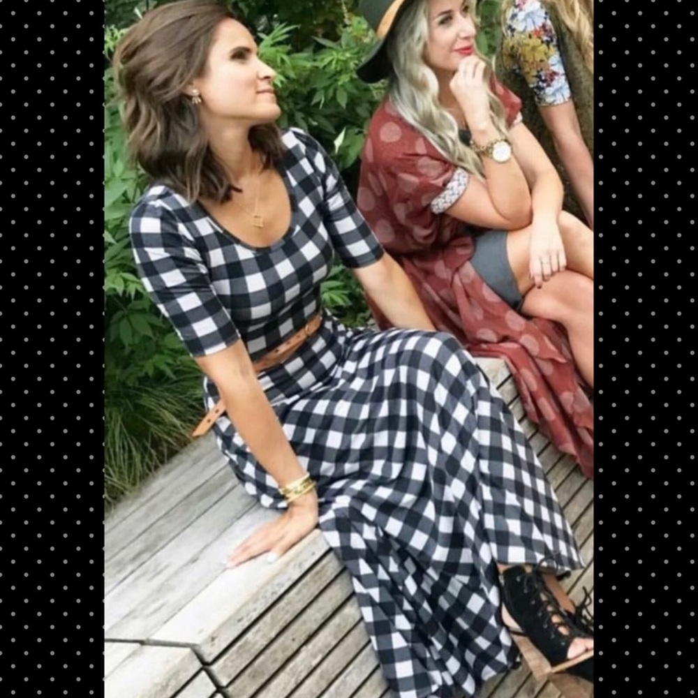 Black Buffalo Check Plaid Ana - Med NWT